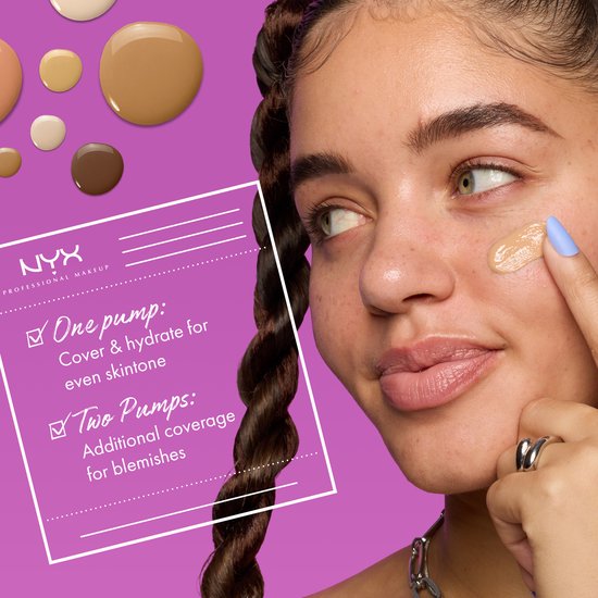 Nyx Professional Makeup Bare With Me Concealer Serum - Deep Golden - Correcteur - Or foncé