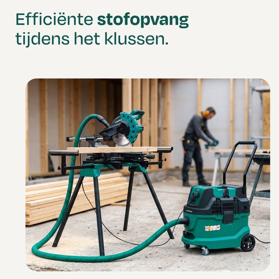 Filtre HEPA H14 VONROC - lavable - pour l'aspirateur de chantier eau et poussière VONROC VC513AC