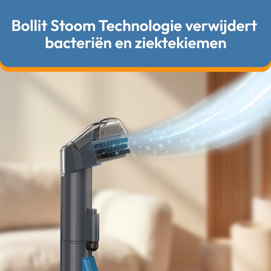 Nettoyeur de tapis BOLLIT 5-en-1 PRO 1650 W - Nettoyeur à vapeur et détachant - Vapeur à 100 °C - Nettoyeur de canapés - Nettoyeur de meubles - Nettoyeur à vapeur portable - Nettoyeur de matelas - Nettoyeur de fauteuils - Nettoyeur pour voiture, canapé, s