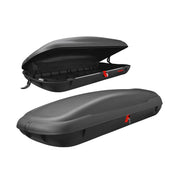 Coast Dakkoffer - coffre de toit rigide - avec serrure de sécurité - noir - 169 x 80 x 36,5 cm