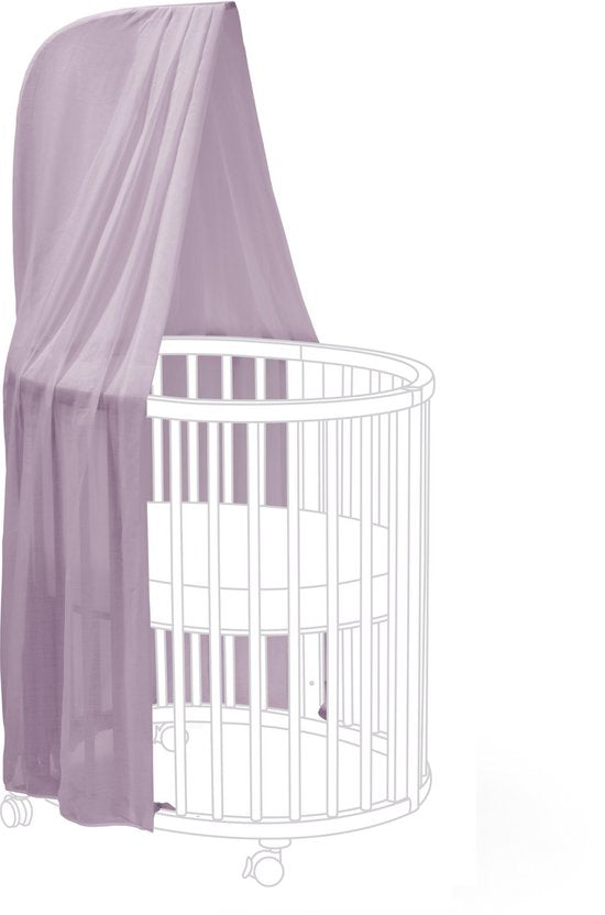 Stokke Sleepi Canopy V3, Lavande - Créez un environnement chaleureux et apaisant pour votre bébé - Facile à monter - Tissu léger - Compatible avec Sleepi Mini et Bed