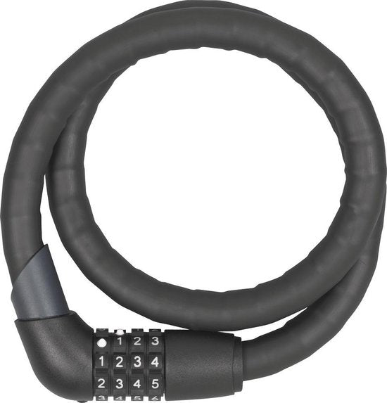 Câble antivol Abus Steel-O-Flex Tresor 1360/110 - 110 cm - Noir