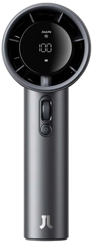 Ventilateur portable Jisulife 1s Pro, argent, taille unique / prise UE 220 V