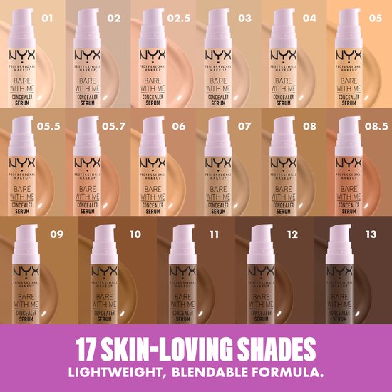 Nyx Professional Makeup Bare With Me Concealer Serum - Deep Golden - Correcteur - Or foncé