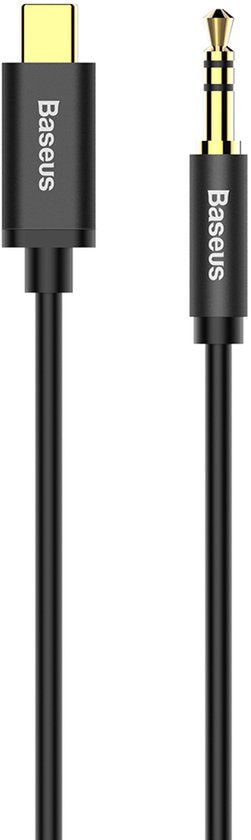 Baseus - Câble audio - Stéréo - Mini-jack 3,5 mm - USB-C - 120 cm