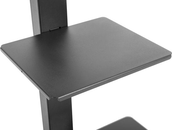 Meuble TV - Meuble TV - orientable - hauteur de l'écran réglable de 134 cm à 146 cm