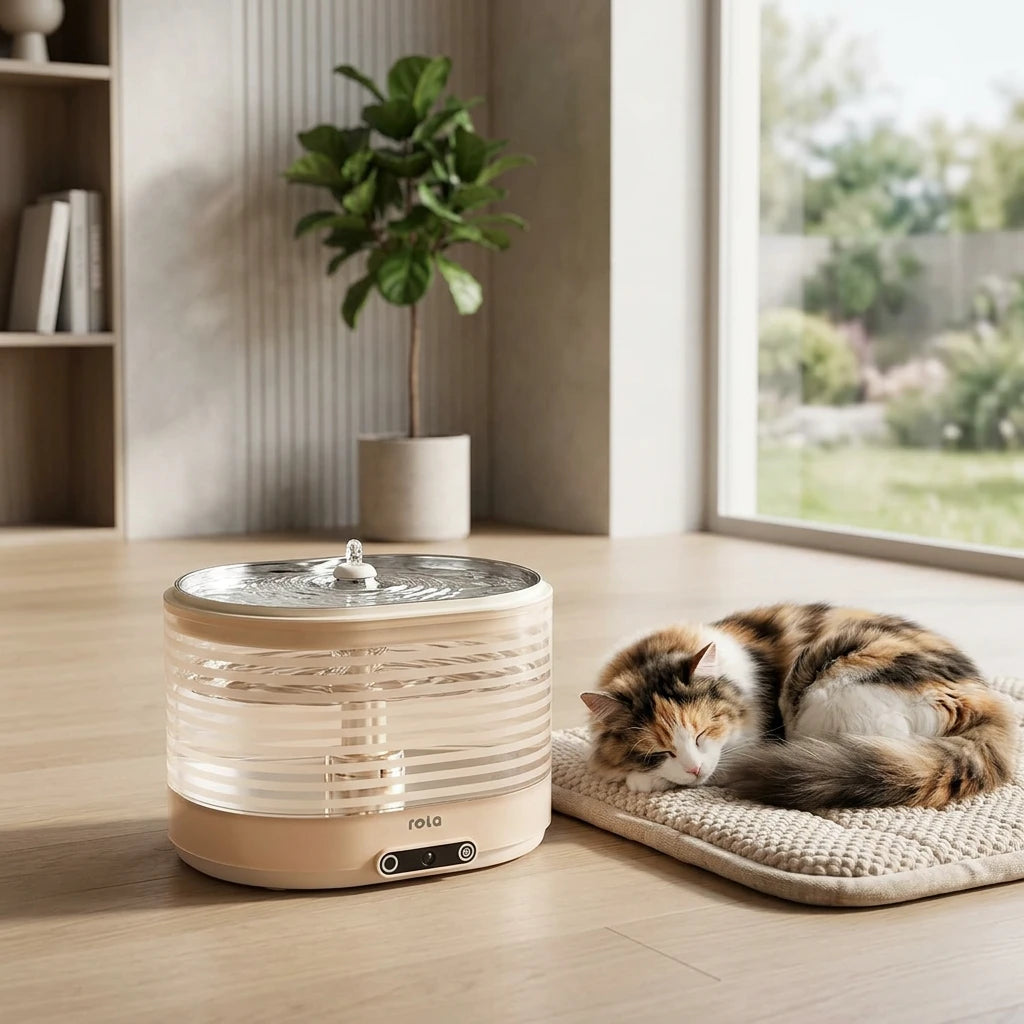 Fontaine à eau intelligente Enabot EBO ROLA - 5 000 mAh
