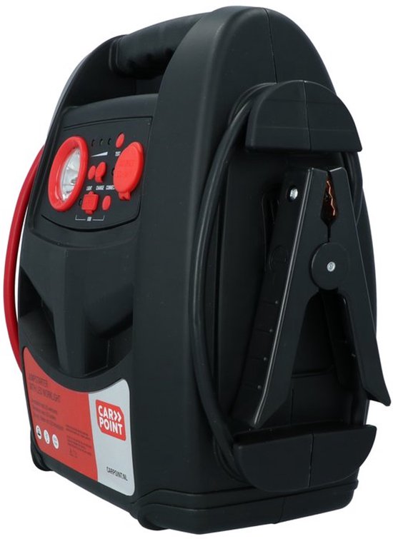 Carpoint Jumpstarter – 12 volts – Puissance continue 400 A – Éclairage LED – Aide au démarrage