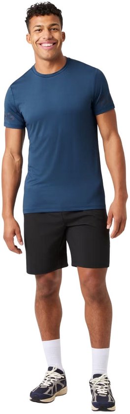 T-shirt de sport Björn Borg pour homme, manches courtes - Blanc - Polyester recyclé - Taille L