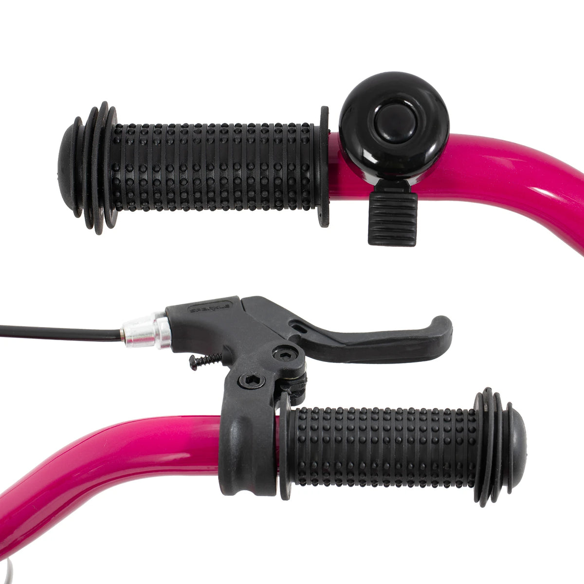 Vélo pour enfant Hiland Starry 12 pouces - Rose - avec roues d'appoint, 2 à 7 ans