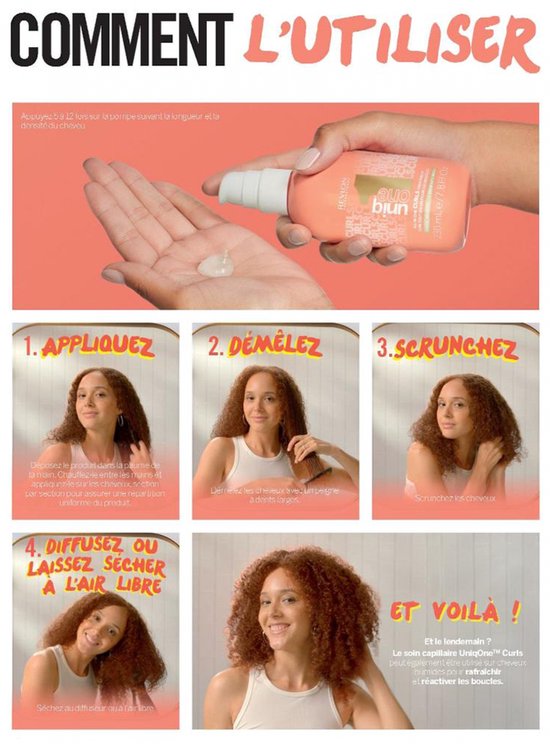 Revlon - Uniq One All In One Treatment Curls - 230 ml