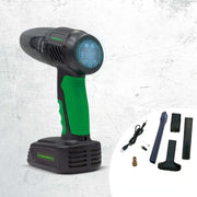 Aspirateur à main sans fil et compresseur d'air Hammersmith AirStorm - 5 préréglages - Arrêt automatique - Écran LED