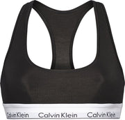 Haut Calvin Klein Modern Cotton pour femme - Noir - Taille M