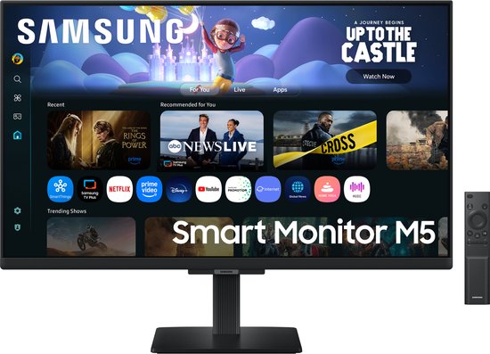 Samsung Smart Monitor M5 LS27FM500EUXEN - Écran intelligent Full HD - 27 pouces