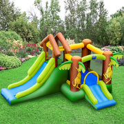 Coast Bouncy Castle gonflable Springburg avec 30 boules, verrouillage élastique avec diaporama Château pour enfants 390 x 340 x 230 cm