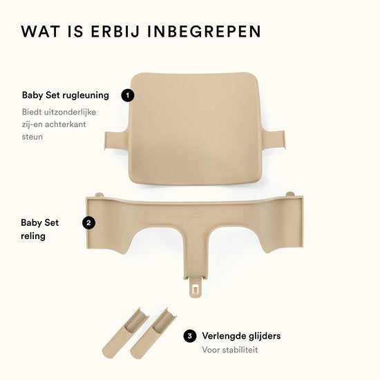 Kit pour bébé Stokke® Tripp Trapp®² - Rose serein