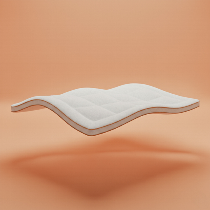 Zydante - Surmatelas en polaire - Extra chaud et doux - 90 x 200 x 5 cm - Polaire