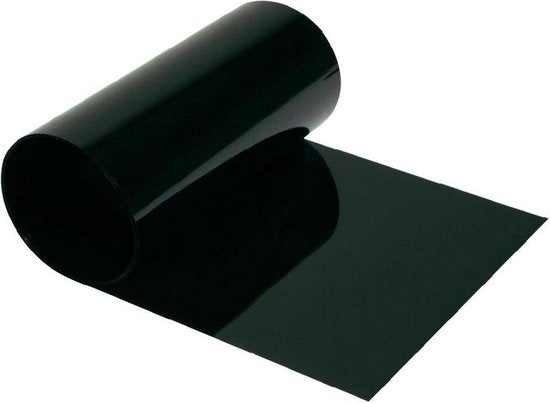 Film solaire Dunlop pour vitres - noir - 300 x 76 cm - protection contre les UV - Couteau et spatule inclus