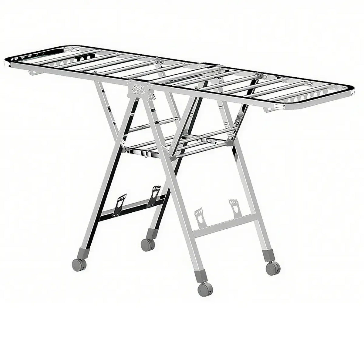Séchoir à linge pliable SNSP - acier inoxydable