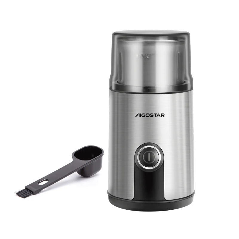 Aigostar OTTO - moulin à café - acier inoxydable 200 W 75 g