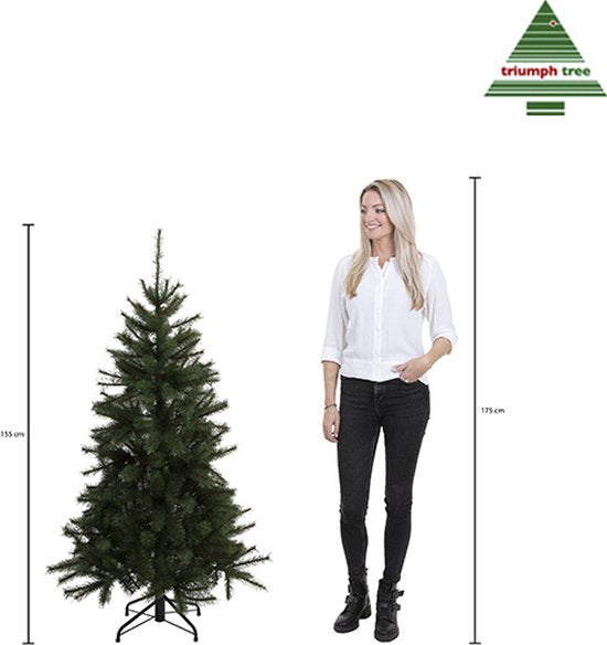 Sapin Artificiel - Triumph Tree - H155 x Ø102 cm - Vert