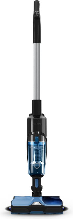 Rowenta X Combo 2-en-1 GZ3038 - Aspirateur vertical - Sec et humide - Noir/Bleu