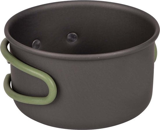 Bo-Camp - Batterie de cuisine - Explorer - 2 pièces - Anodisation dure - Aluminium