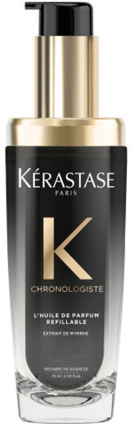 Kérastase Chronologiste L'Huile de Parfum Huile rechargeable - Parfum capillaire nourrissant - Pour tous les types de cheveux - 75 ml