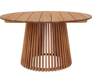 House Nordic Table à manger Lorca - Teck - Naturel - 120cm