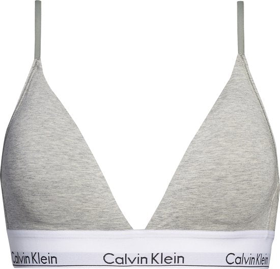 Soutien-gorge triangle Calvin Klein - Gris - Taille M