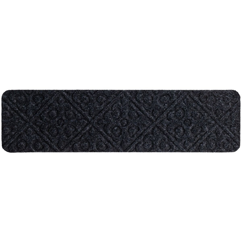 Tapis d'escalier Coast - 15 pièces - 76 x 20 cm - Noir