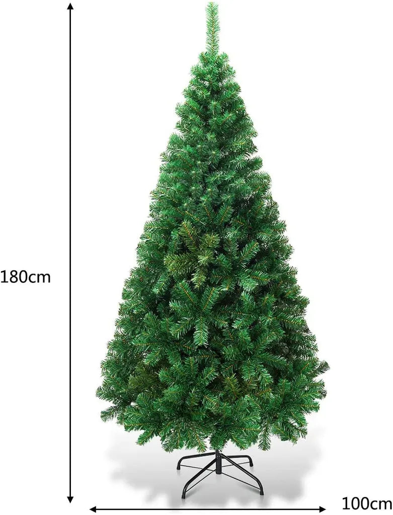 Sapin de Noël côtier 180cm - 650 Branches - Sans éclairage