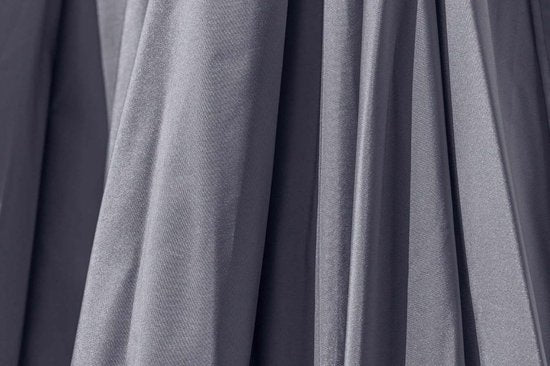 Feel Furniture - Toscano - Grand parasol - Twin - 4,5 mètres - Gris foncé