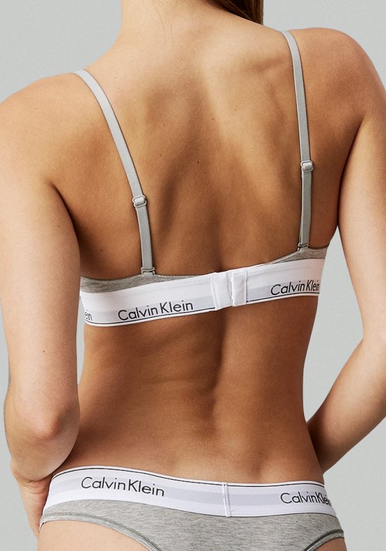 Soutien-gorge triangle Calvin Klein - Gris - Taille M