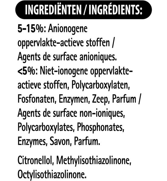 Robijn - Lessive liquide - Couleurs - 60 lavages