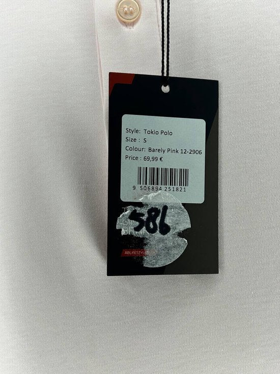AB Lifestyle - Polo Tokyo | Rose pale - Hommes - Taille : S