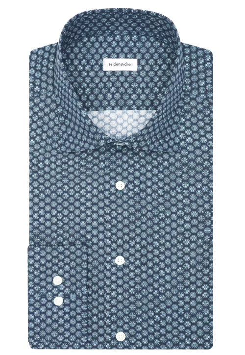 Seidensticker New Kent Business Shirt | Regular Fit | 42 Sage Green | 100% Cotton | 01.845413-73