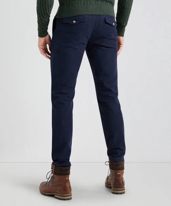 Pantalon chino McGregor en moleskine bleu foncé (navy) - Taille 42 - Homme