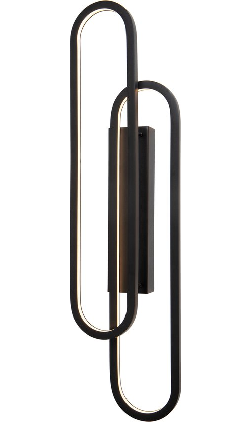 Lucide THELMA - Applique murale - LED à intensité variable - 1x35 W 2700 K - Noir