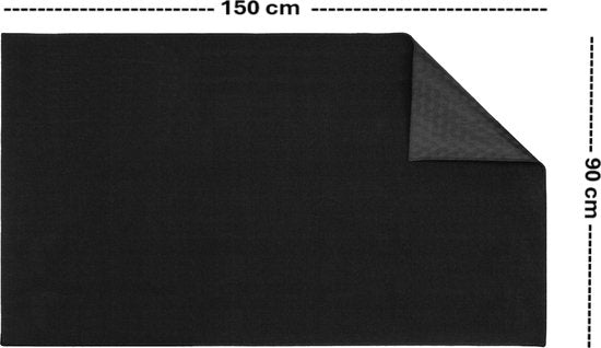 Tapis de sol antidérapant pour cockpit de course - tapis de sol pour cockpit de course - tapis de sol pour simulateur de course - tapis de sol standard pour volant de course - taille XL 150 cm x 90 cm