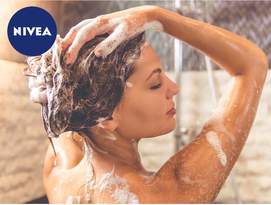 Shampoing NIVEA Diamond Gloss Care - aux particules de diamant - à l'huile de macadamia - Shampoing - Format économique - 6 x 250 ml