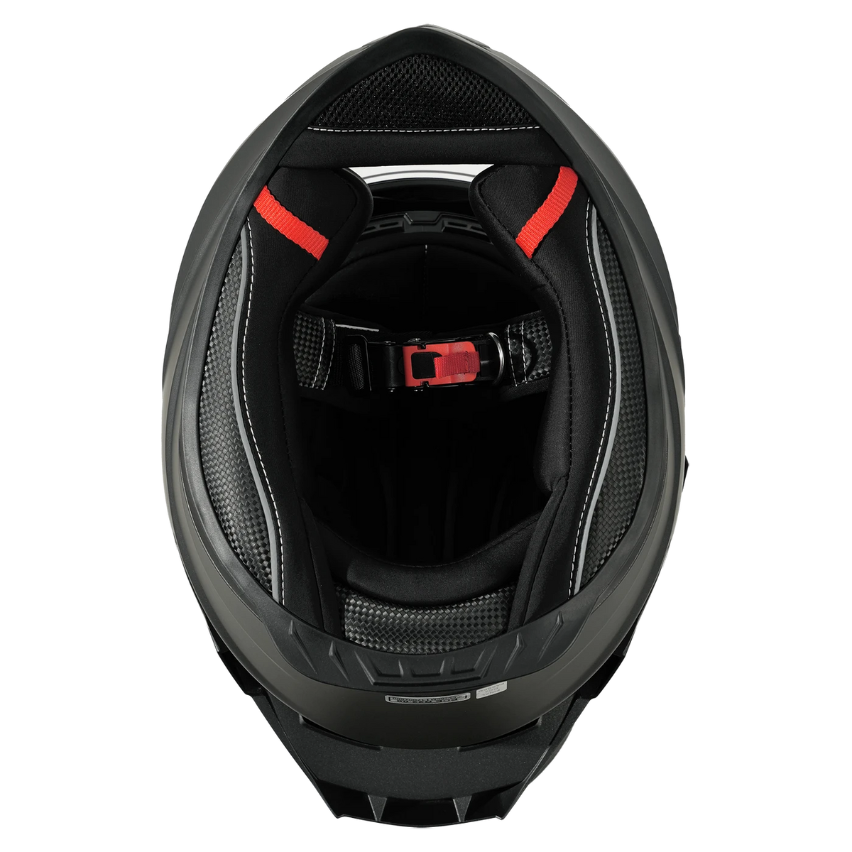 Casque de moto modulable MY 936 - Titane mat - Taille L (59-60 cm) - Homologué ECE, visière pare-soleil