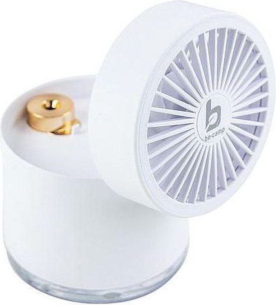 Bo-Camp - Ventilateur - Avec humidificateur - Rechargeable