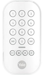 Yale - Clavier - Avec bouton de panique - Clavier éclairé - Portée de 1 km