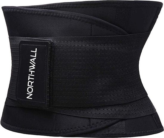 Orthèse lombaire Northwall - Correcteur de dos contre les douleurs lombaires - Soutien du dos - Noir - Taille M