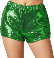 Short à paillettes L - dressforfun - halloween - soirée carnaval - vert