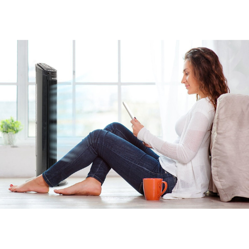 Ventilateur colonne - Auronic 50W – 3 vitesses, 3 modes, télécommande – Silencieux 45 dB – 74 cm