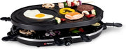 Alpina Gourmet Set - Gril - avec poêles et spatules - 1200W - 8 personnes