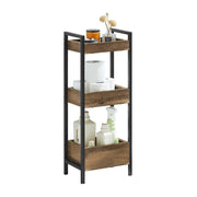 SoBuy FRG226-F Armoire Vintage - 28x74x20cm - 3 compartiments de rangement