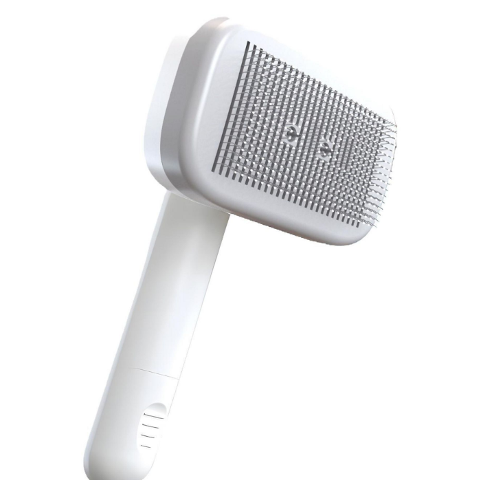 Brosse pour animaux PiddiPet IonBrush à ions - Autonettoyante - Pour chiens et chats - Noire - 18,5 x 12 x 7 cm